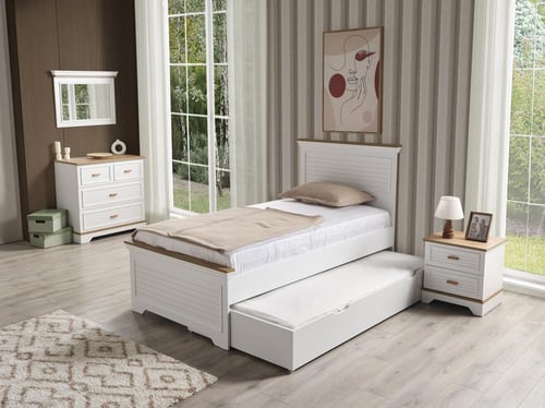 سرير نوم مفرد 120X200 ( مجموعة كانيون )