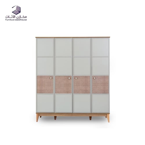 دولاب ملابس 4 أبواب ناتشورا