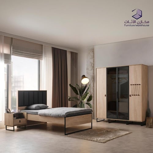 دولاب ملابس 4 أبواب (مجموعة نيوم)