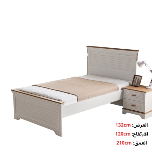 سرير نوم مفرد 120X200 ( مجموعة كانيون )