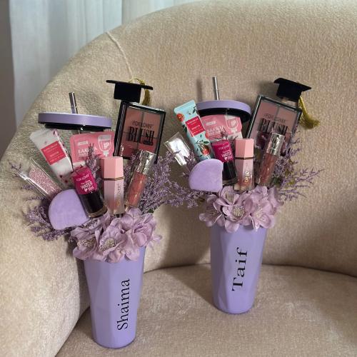 مق باسم مع تنسيق ومكياج