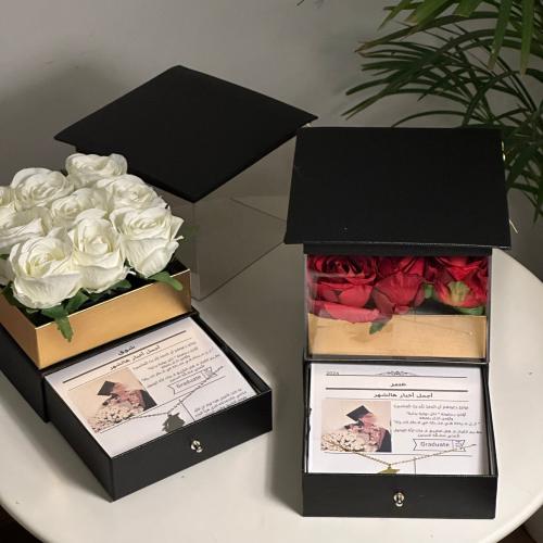 هدية تخرج بوكس اكريلك