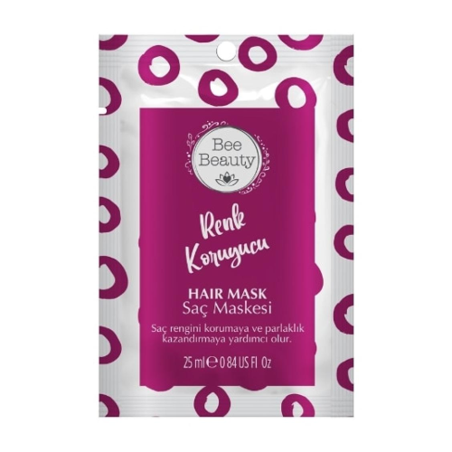 ماسك الشعر لحماية اللون من bee beauty