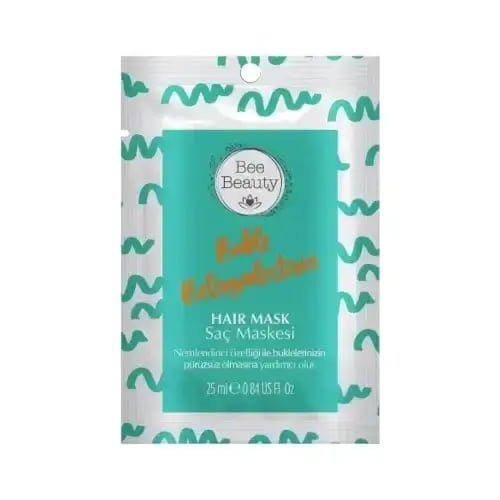 Hair strengthening mask curl from bee beauty