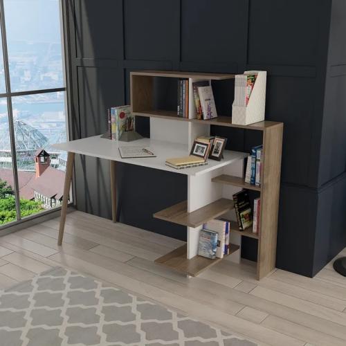 طاولة دراسة حديثة مصنع من الخشب تايلندي