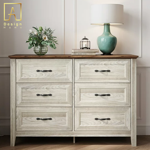 وحدة تخزين كلاسيك لون ابيض عتيق