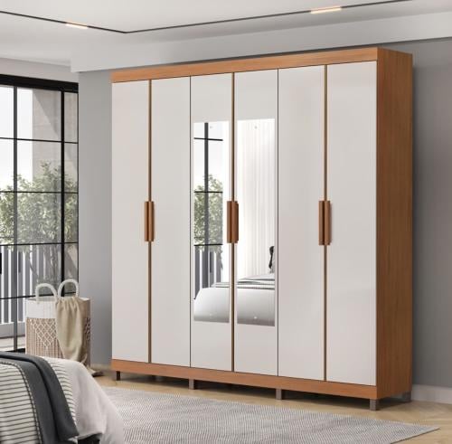 خزانة ملابس ثلاث فتحات مساحة تخزين و تعليق واسعه ل...