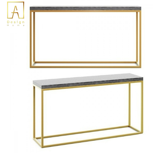 مدخل نيو كلاسيك سطح رخام وقاعدة حديد ADH-M0001