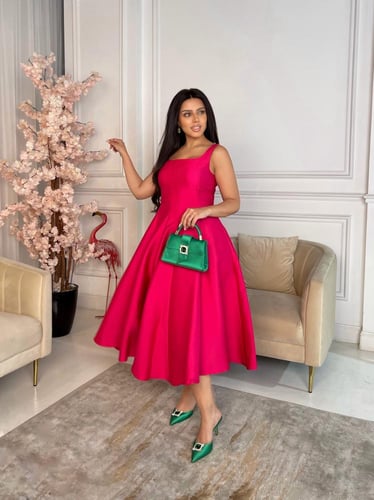 فستان ستايل سعاد حسني - 0027