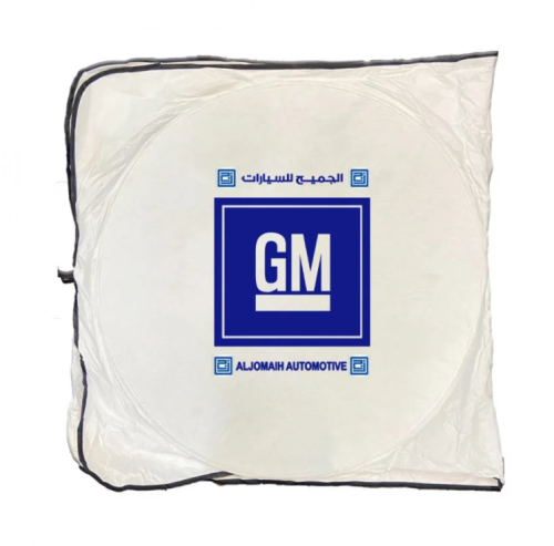 شماسية مدور بعلامة شعار جي ام - GM