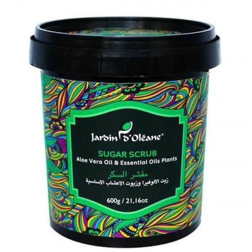 مقشر السكر-زيت الالوفيرا-وزيوت الاعشاب
