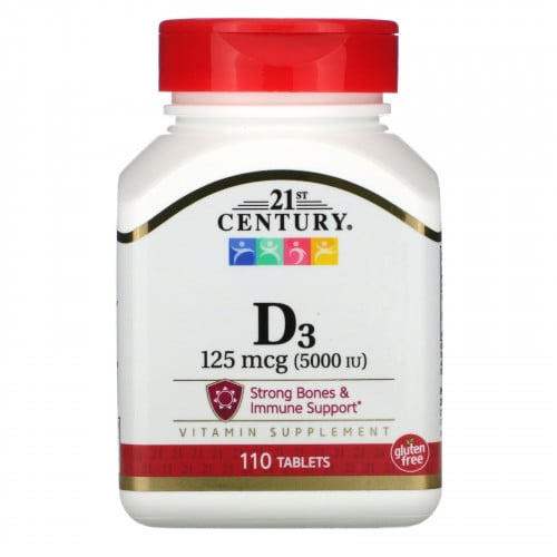 فيتامين د 3- 125 مكجم 5000 وحدة دولية 110 قرص