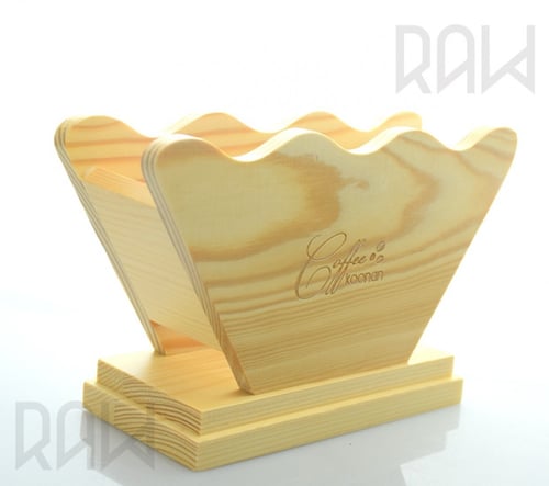 حامل فلاتر خشبي