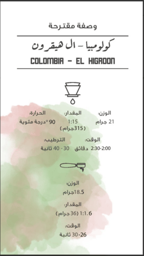 كولومبيا - ال هيقرون | 250g