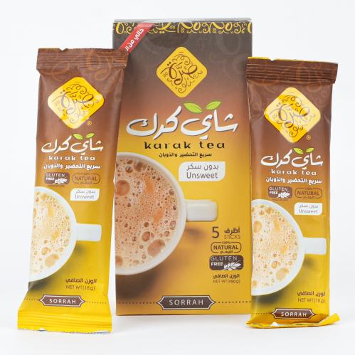 شاي كرك بدون سكر من صرة