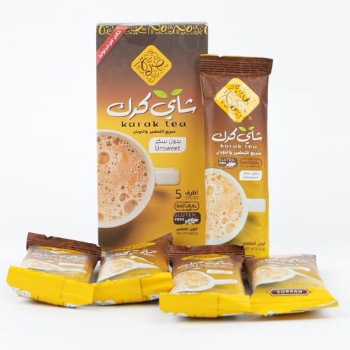 شاي كرك بدون سكر من صرة