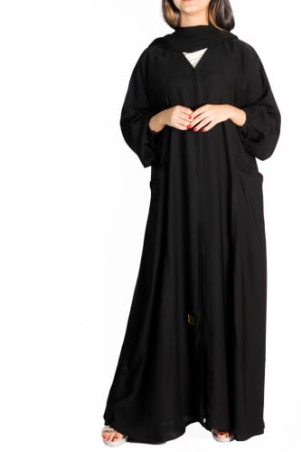 عباية كتف بجيوب ايف ستايل