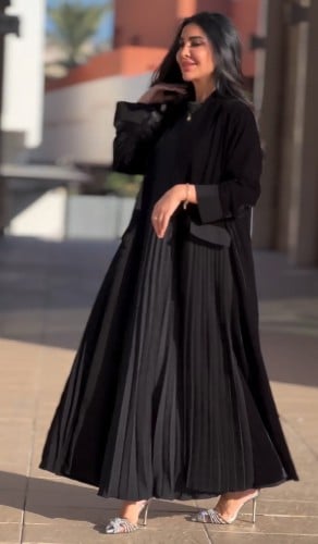 عباية كتف كسرات من الجوانب- ايف ستايل