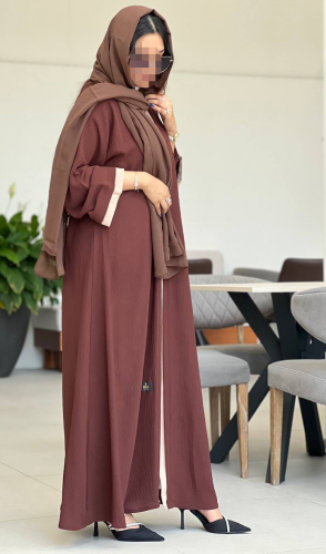 عباية كتف بني- ايف ستايل