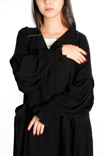 عباية كتف بجيوب ايف ستايل