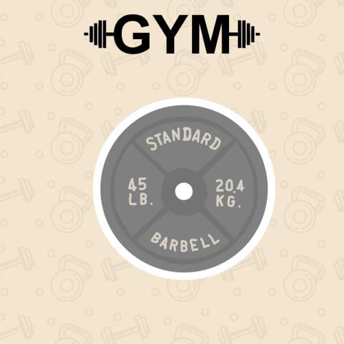GYM | WEIGHT PLATE 4