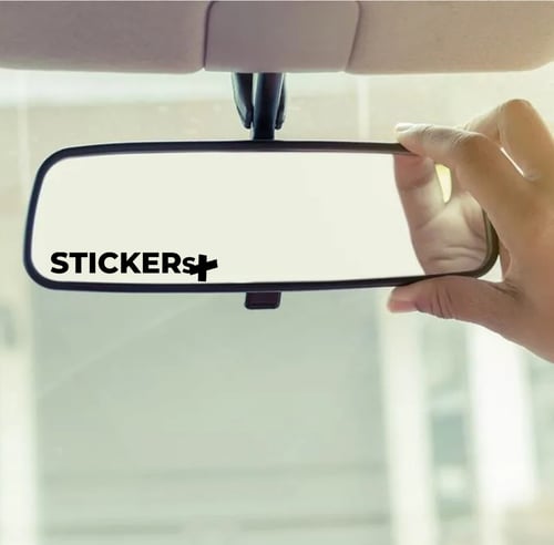 ملصق فينيل كتابة من صنعك