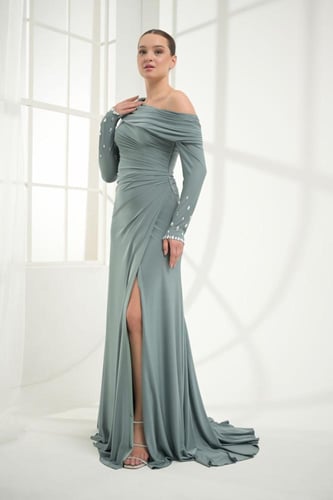 فستان ليلى - أخضر