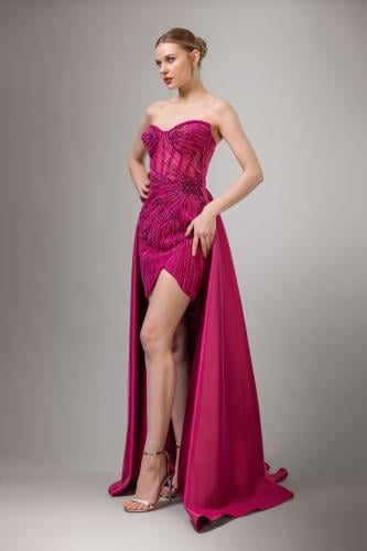 فستان تالا - فوشي