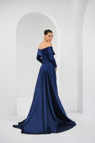 فستان فجر - كحلي