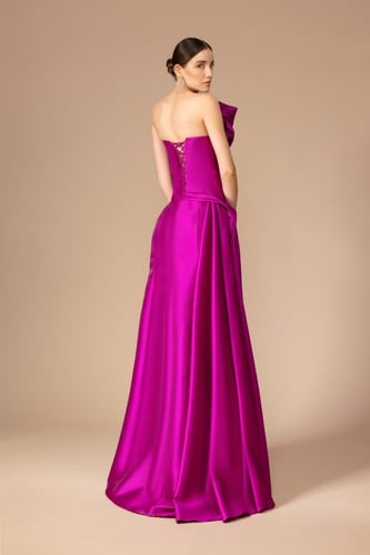 فستان الجوهرة - فوشي