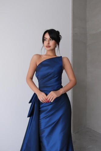 فستان لانا - كحلي