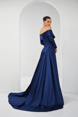 فستان فجر - كحلي