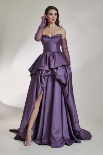 فستان أمل - بنفسجي