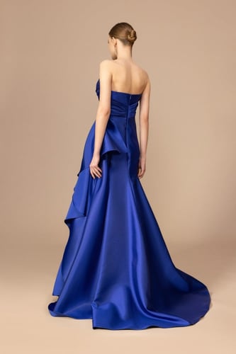 فستان غيداء - نيلي