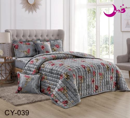 مفرش نور مخمل مضغوط 4 قطع