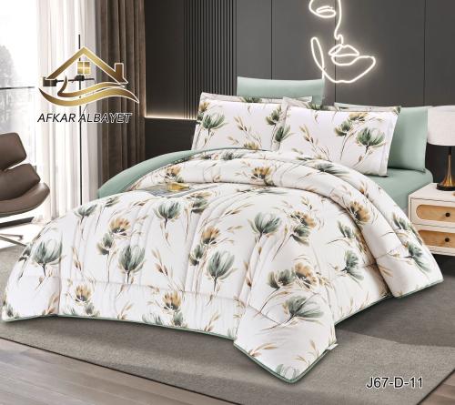 مفرش ريسا 4قطع مفرد نجوم