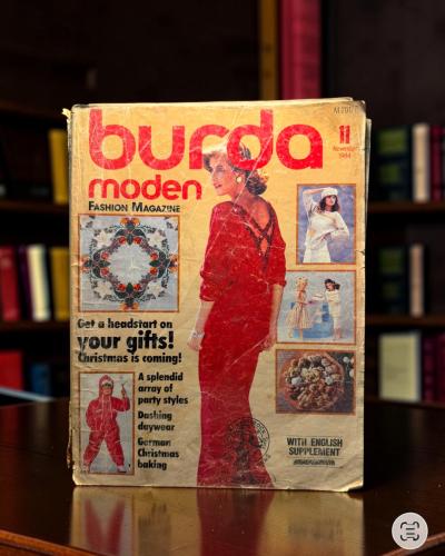 ( 273 ) مجلة Burda moden الألمانية للأزياء - عدد نوفمبر 1984