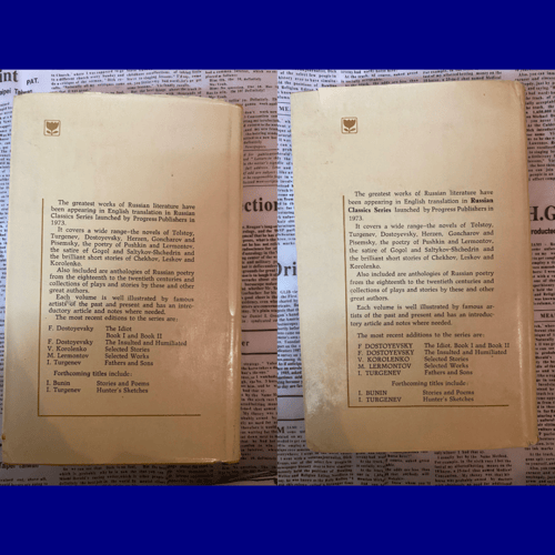 Old and rare: (Anna karenina)-row parts