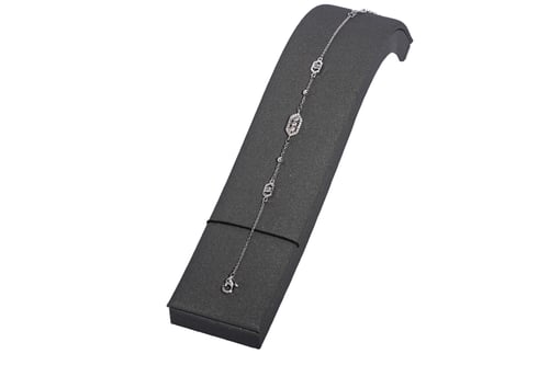 Soft zircon bracelet