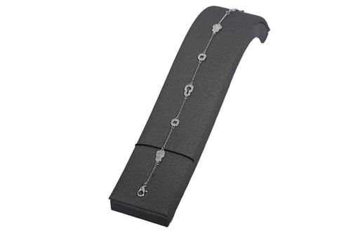 Soft zircon bracelet
