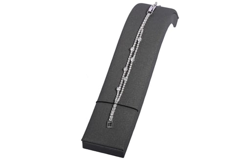 Double tennis bracelet