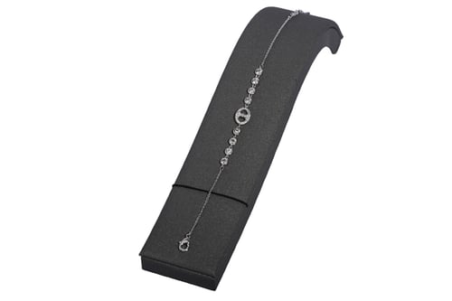 Soft zircon bracelet