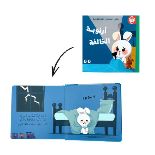 المشاعر خائفة/شجاعة