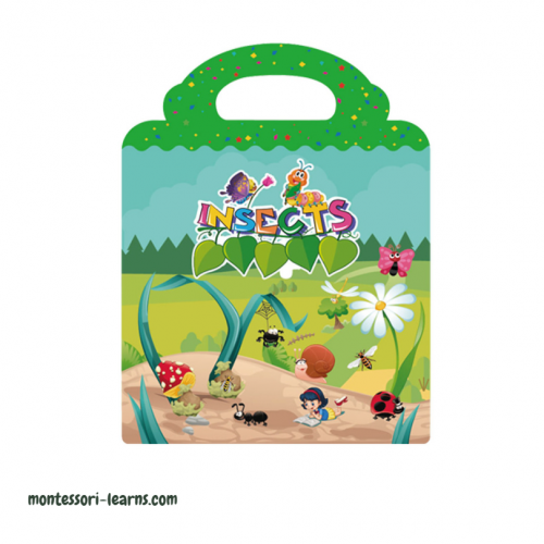 كتاب ملصقات المشاهد ( الحشرات )