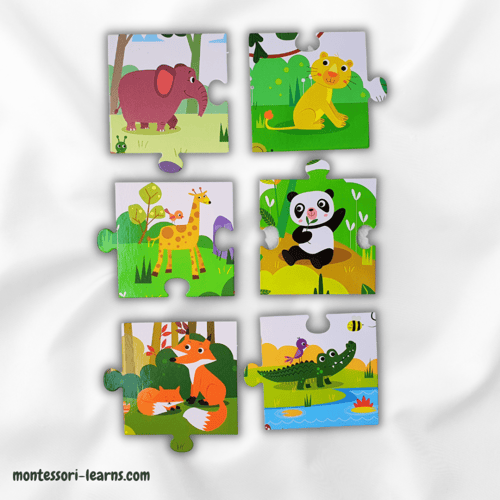 كتاب الأحجيات الكبيرة أصدقائي الحيوانات (اختر اللغ...