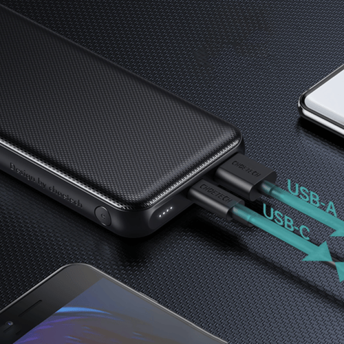 Choetech - بطارية 10000 ملي أمبير بمنفذين تدعم الش...