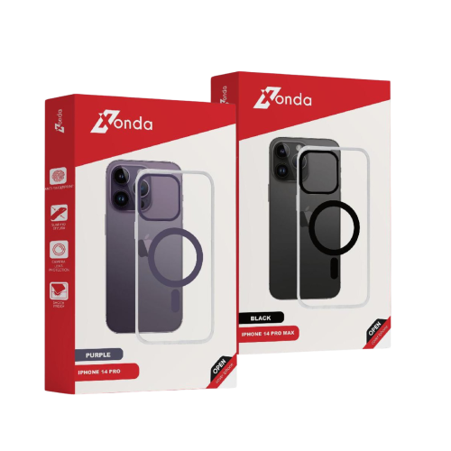 Xonda - غلاف حماية للايفون 14 برو ماكس يدعم الماق...
