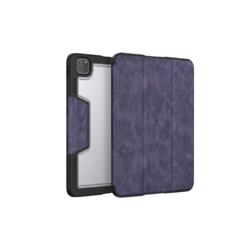 Ynot - غلاف حماية من الجلد مع خلفية شفافة للايباد...