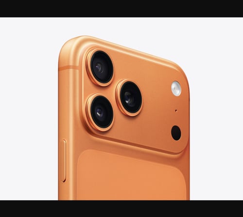APPLE - ايفون 17 برو ماكس حجم 6.9 بوصة 5G - برتقال...