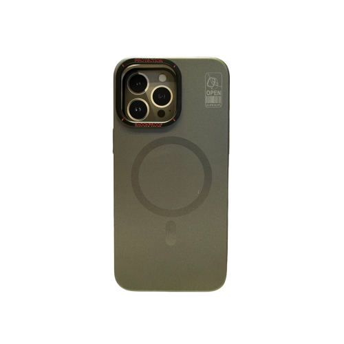 JMOOKIT - غلاف حماية للايفون 15 - رمادي